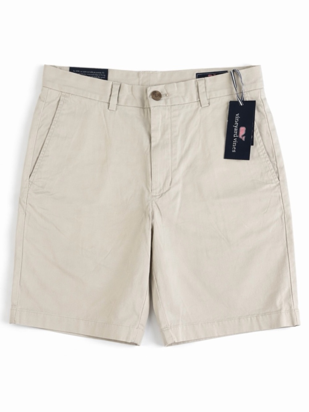 NWT Vineyard Vines Breaker 9 Inch Stretch‎ Stone Tan Chino Shorts